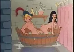 Trois lesbiennes deviennent excitées pendant le xxx prono américain massage.